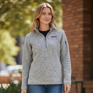 Patagonia Women’s Better Sweater Gray Fleece Pullover​​